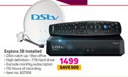 DSTV Explora 3B Installed