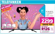 Telefunken 32" HD LED TV