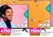 Hisense 55" UHD Smart TV 55A6G