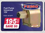 Femo Fuel Pump Universal 12V FEM.1810FP-Each