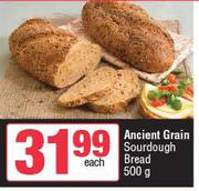 Ancient Grain Sourdough Bread-500g Each