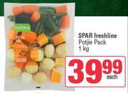 Spar Freshline Potjie Pack-1Kg Each