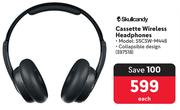 Skullcandy Cassette Wireless Headphones S5CSW-M448-Each