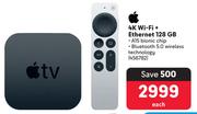 Apple 4K WiFi + Ethernet 128GB