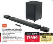 JBL 9.1 Soundbar And Subwoofer 428281