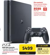 Sony PS4 500GB Console 324221