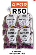 Beetroot Thriftpacks-For 4 x 1Kg