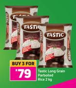 Tastic Long Grain Parboiled Rice-For 3 x 2Kg