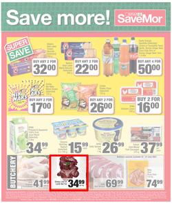 SPAR SAVEMOR EASTERN CAPE : Great Prices (22 June - 4 July 2021) Valid in Alexandria, Dordrecht, Hogsback, Idutywa, Willowvale, Mooiplaas, Richmond, page 2