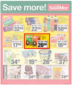 SPAR SAVEMOR EASTERN CAPE : Great Prices (22 June - 4 July 2021) Valid in Alexandria, Dordrecht, Hogsback, Idutywa, Willowvale, Mooiplaas, Richmond, page 2
