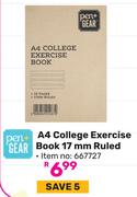 Pen+ Gear A4 College Exercise Book 17mm (Ruled) 667727
