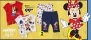 Mickey 2 Pack T-Shirts & Leggings 3-36 Months