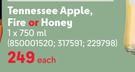 Jack Daniel's Tennessee Apple, Fire Or Honey-750ml Each