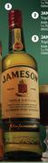 Jameson Triple Distilled Irish Whisky-750ml Each