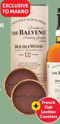 Balvenie 12 Year Old Double Wood Speyside Single Malt Scotch Whisky-750ml Each