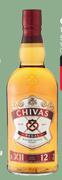 Chivas Regal 12 Year Old Blended Scotch Whisky-750ml Each