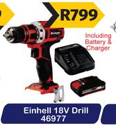 Einhell 18V Drill 46977