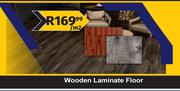 Wooden Laminate Floor-Per Sqm