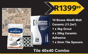 Tile 40 x 40 Combo
