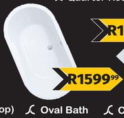 Oval Bath