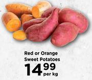 Red Or Orange Sweet Potatoes-Per Kg