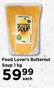 Food Lover's Butternut Soup-1Kg Each