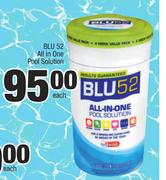 Blu 52 All In One Pool Solution-Each