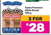 Sasko Premium White Bread-For 2 x 700g