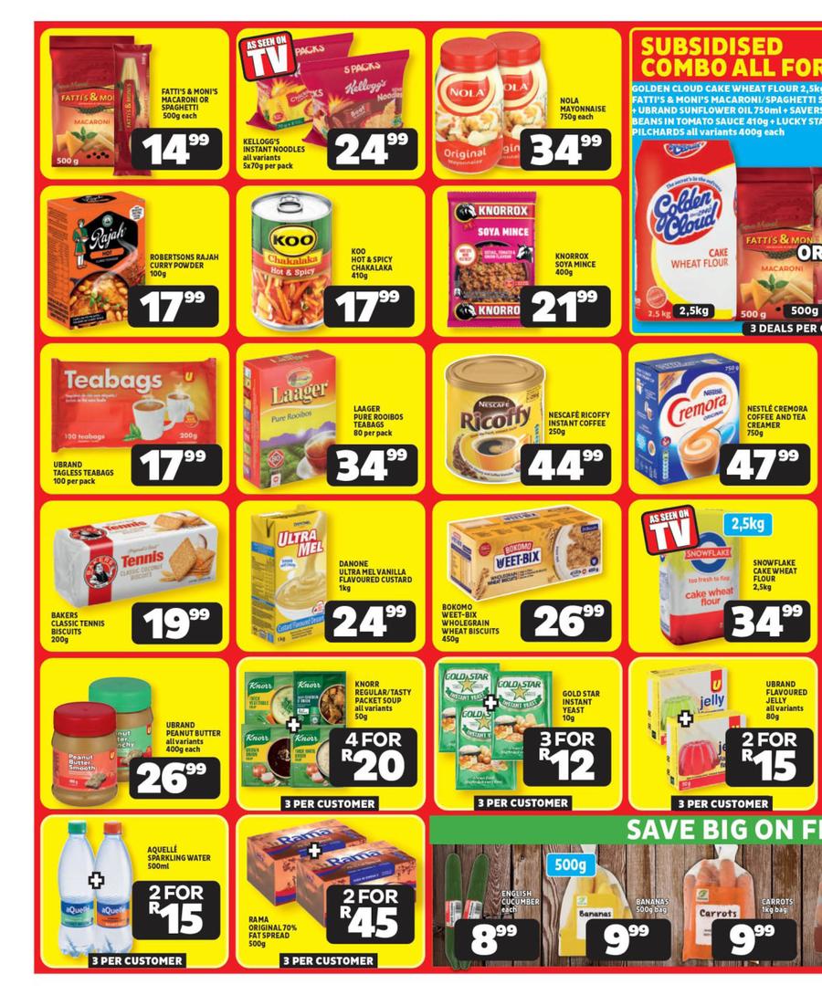 Usave Gauteng, Mpumalanga, Limpopo : No One Is Cheaper (23 October - 12 ...