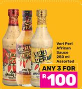 Veri Peri African Sauce Assorted-For Any 3 x 250ml