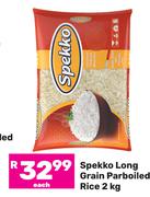 Spekko Long Grain Parboiled Rice-2kg Each