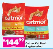 Catmor Cat Food Assorted-4kg Each