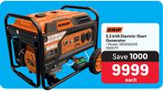 Grip 5.5 KVA Electric Start Generator SRGE6500E-Each