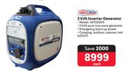 Gentech 2 KVA Inverter Generator GP2000IS-Each