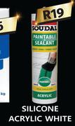 Soudal Silicone Acrylic White