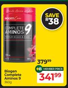 Biogen Complete Aminos 9-360g