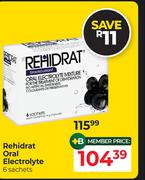 Rehidrat Oral Electrolyte-6 Sachets