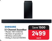 Samsung 2.1 Channel Soundbar HW-C450/XA