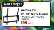 Ultra Link 21"-60" Tilt TV Bracket UL-TMT2160
