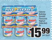 Danone Nutriday Smooth Flavoured Yoghurt(Selected)-6s Per Pack