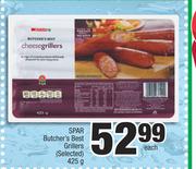Spar Butcher's Best Grillers (Selected)-425g Each