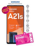 Samsung Galaxy A21s 4G Smartphone-On 1GB Red Top Up Core More Data (36 Month)