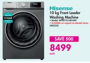 Hisense 10KG Front Loader Washing Machine - WFQY1014EVJMT