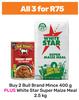 2 x Bull Brand Mince 400g Plus White Star Super Maize Meal 2.5Kg-For All 3