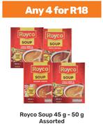 Royco Soup Assorted-For 4 x 45g-50g