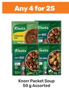 Knorr Packet Soup Assorted-For Any 4 x 50g