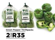Green Pepper Thriftpacks-For 2