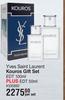 Yves Saint Laurent Kouros Gift Set EDT 100ml Plus EDT 50ml-Per Set