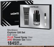 Montblanc Explorer Gift Set EDP-100ml Per Set