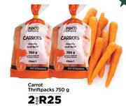 Carrot Thriftpacks-For 2 x 750g